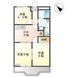 クォリティーメゾンA棟の間取図
