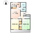 グレイス藤の間取図