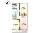 アメニティーKの間取図