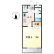 アビタシオン朝日の間取図