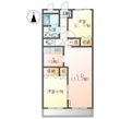 ルーエ 木太Ⅰの間取図