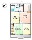 エランドールⅡの間取図