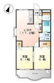 ロジュマンの間取図
