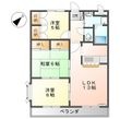 フォレストハイムＤの間取図