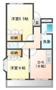グランディール チェリーの間取図