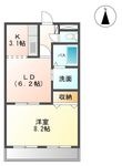 Habitation白鳥(アビタシオンシラトリ)の間取図