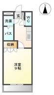 Cｏｚｙ　Ｈｉｌｌｓの間取図