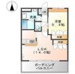 フォレストガーデン A棟の間取図