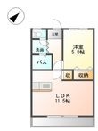 コーキア神楽の間取図