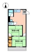 コート本陣の間取図