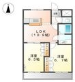 レゾネイト・セゾン５１の間取図