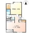 ミロワール・Mの間取図