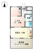 リバーグレイスⅡの間取図