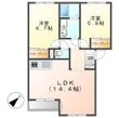パルディアＨＭの間取図