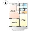 マンション川西の間取図