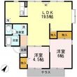 パラシオン115の間取図