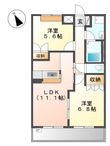 プラシードの間取図