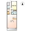 合志市豊岡の間取図