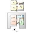 北浦様戸建　Ａ棟の間取図