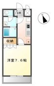 シャトーグリーンⅠの間取図