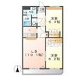 サンパレスダンディ　Ｂ棟の間取図