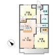 サンプロニティ Y.Gの間取図