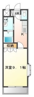 コーポ ミナミの間取図