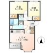 日の出Ⅱの間取図
