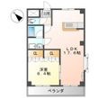 サンクスハイムの間取図