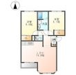 ヴィラ ルミナスBの間取図