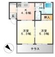 写真：ヒルズＹＫ1階の間取図