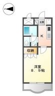 ソレイユの間取図