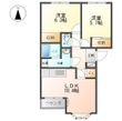 グランディール梶賀　Ａの間取図