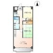 サンハイツ上町(1)の間取図