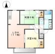 フライハイツ丸池A棟の間取図