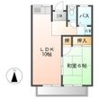 木もれびハイツの間取図
