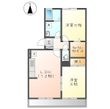ヴィレッジ札場A棟の間取図