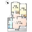 フォートヴィラⅡの間取図