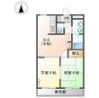 中川グリーンハイムの間取図