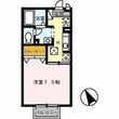 ミントグリーンの間取図