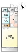 エスプリド伎倍の間取図
