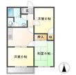 ブランドール木滝Ｂの間取図