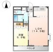 Hamaステイツ弐番館の間取図