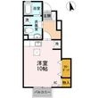 エスペランサ古泉Ⅱの間取図