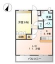 グレイスハイムの間取図