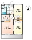 クレシアの間取図