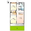 レジデンスヒルズカコⅢの間取図