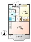 エスポアールSⅡの間取図
