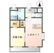 菊池郡菊陽町大字原水の間取図