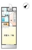 コーポマルジュウの間取図